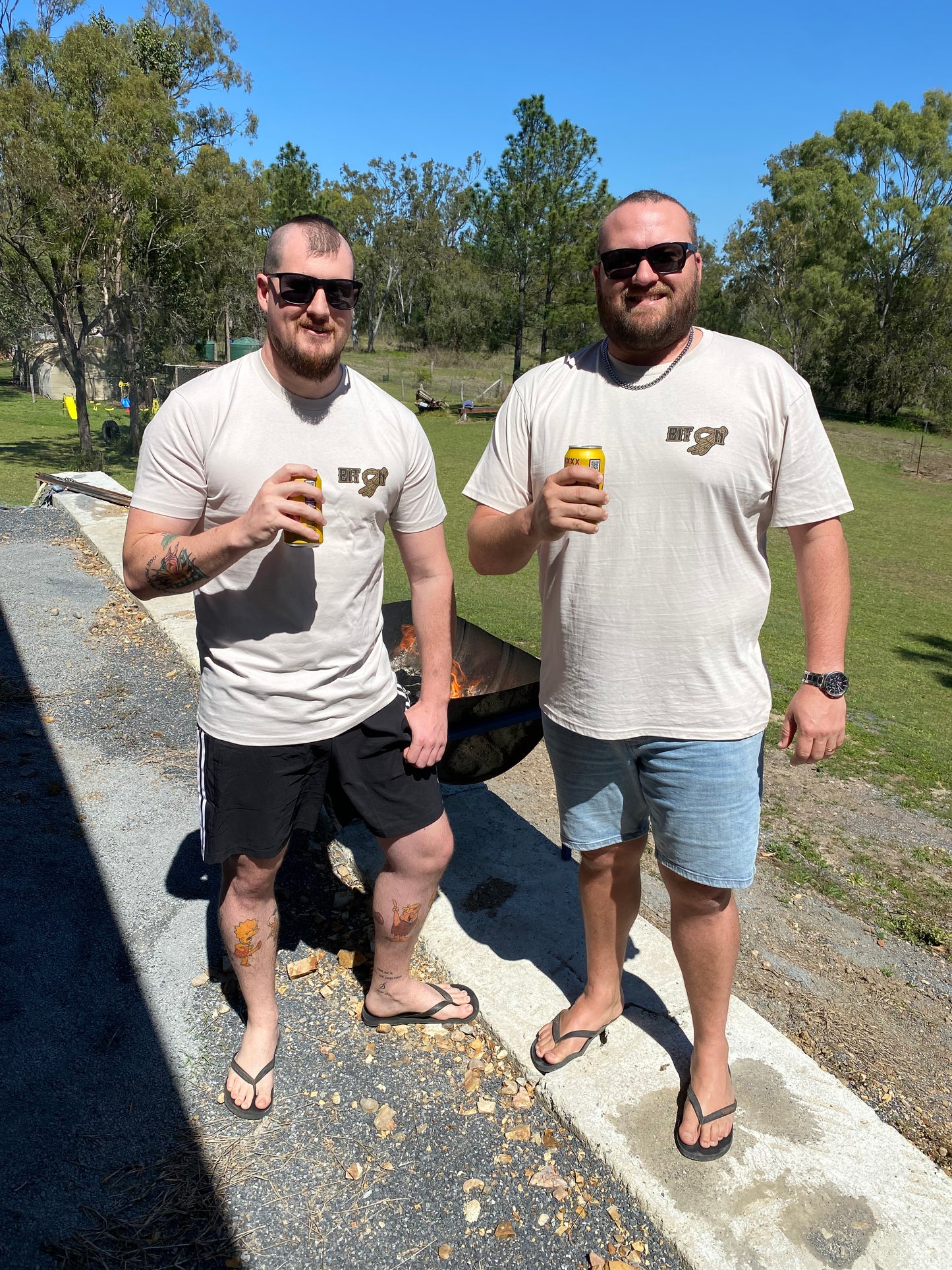 FLAT OUT Tee Adults